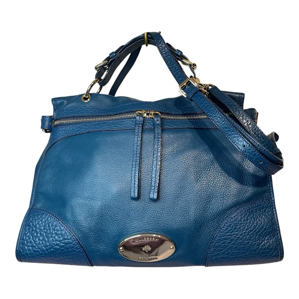 Mulberry Blue Taylor Top Handle Bag